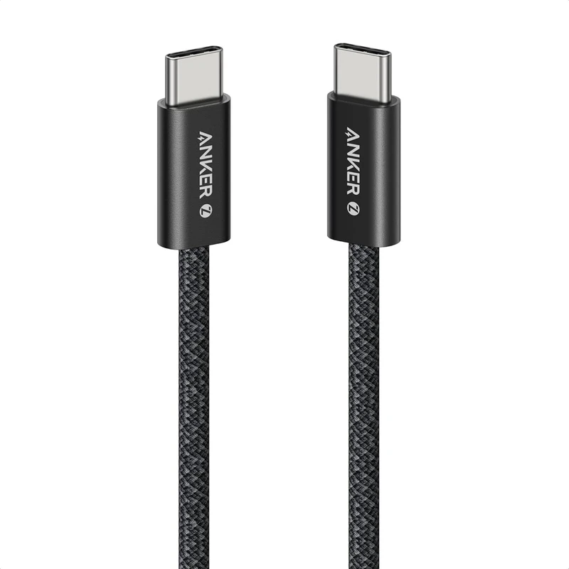 کابل تبدیل USB-C به USB-C انکر مدل Zolo A8060 طول 1 متر با توان 240 وات