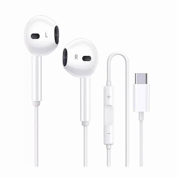 هندزفری سیمی اپل مدل Earpods USB C اصل