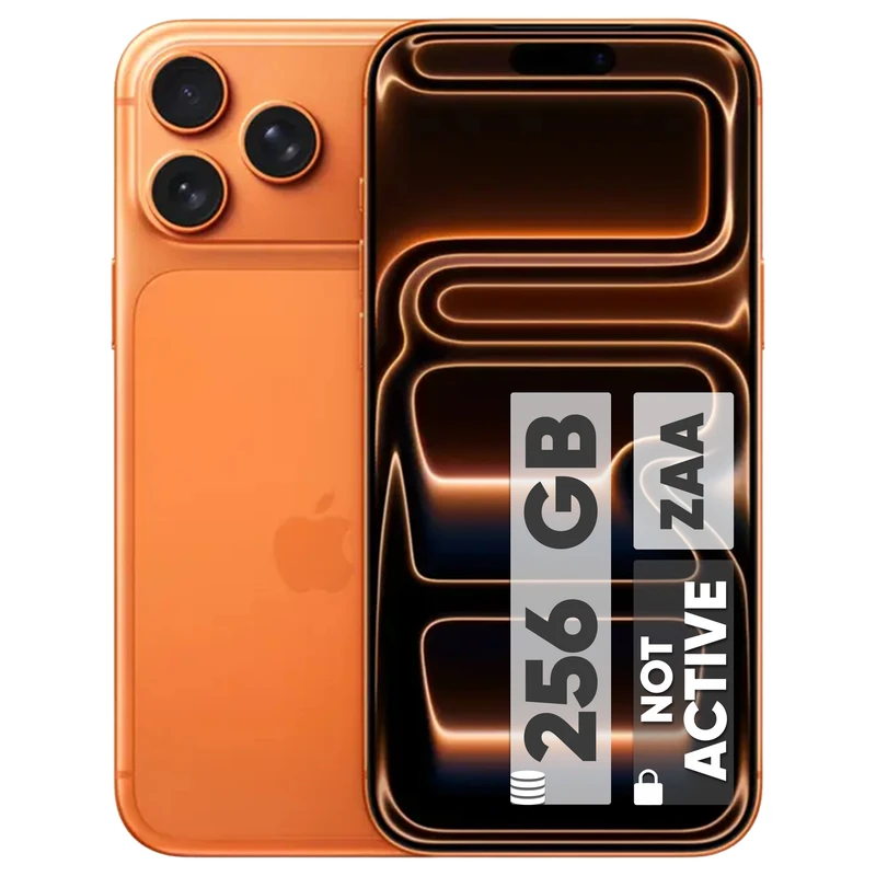 گوشی موبایل اپل مدل iPhone 17 Pro Max ZAA تک سیم کارت + eSim ظرفیت 256 گیگابایت و رم 12 گیگابایت نات اکتیو رجیستر شده
