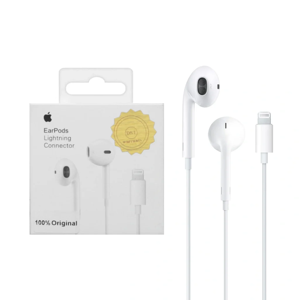 هندزفری سیمی اپل مدل لایتنینگ Earpods اصل