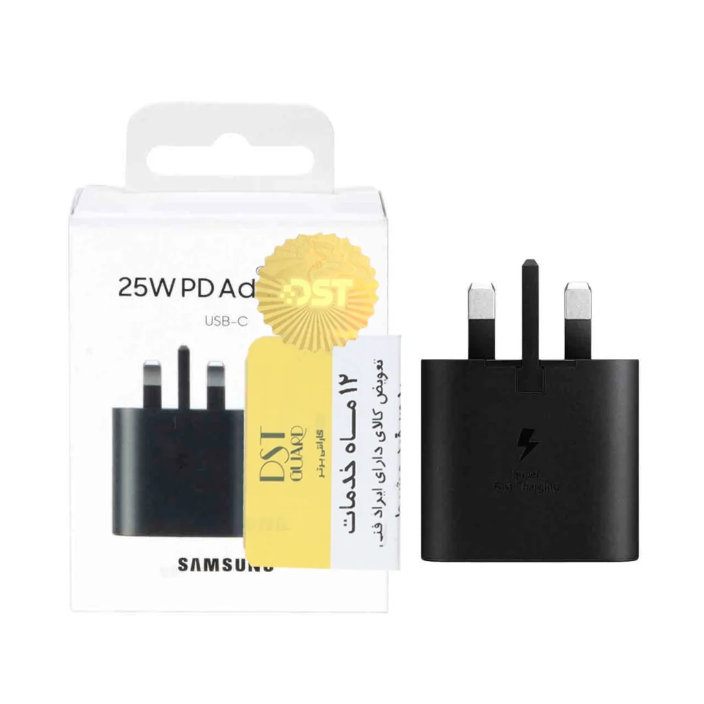 شارژر سامسونگ مدل EP-T2510 توان 25 وات سه پین اورجینال